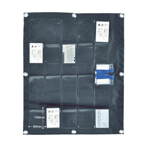 TRUSCO シートポケットカード25枚用 SP-CARD25 1枚 日用品雑貨・文房具・手芸 文房具・事務用品 文具 オフィス用品 文房具 事務用品 マグネット・磁石