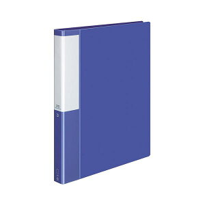 KOKUYO コクヨ 【お徳用セット】 コクヨ クリヤーブック (クリアブック)(POSITY) 替紙式 A4タテ 30穴 25ポケット付属 背幅33mm ブルー P3ラ-L730B 1冊 【×10セット】 【 まとめ買い お買い得 割引