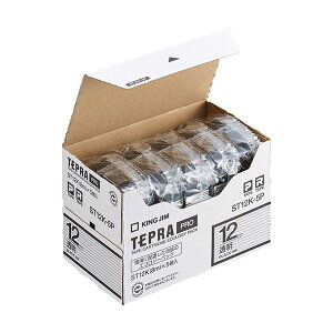 yLOW pi KING JIM  ItBXpi z iKING JIMj evPROe[vGRpbN 12mm x 5 ST12K-5P piG݁E[E| [Epi  ItBXpi 