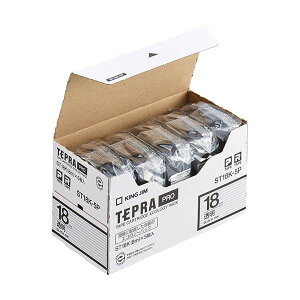 yLOW pi KING JIM  ItBXpi z iKING JIMj evPROe[vGRpbN 18mm x 5 ST18K-5P piG݁E[E| [Epi  ItBXpi 