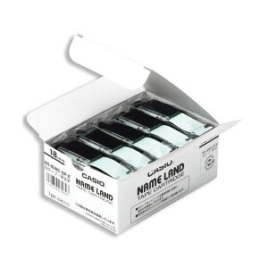 JVI CASIO l[h NAME LAND X^_[he[v 18mm×8m  /  XR-18WE-5P-E 1pbN i5j y×3Zbgz yp ܂Ƃߔ  Ɩp  Zbg̔z [Epi 