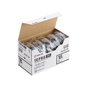 yLOW pi KING JIM  ItBXpi z iKING JIMj evPROe[vGRpbN 18mm x 5 SS18K-5P piG݁E[E| [Epi  ItBXpi 