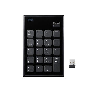 サンワサプライ 静音ワイヤレステンキー NT-WL23BK AV デジタル デジタル家電 PC PC周辺機器 PCアクセサリー PCサプライ・消耗品 家電 パソコン・周辺機器 キーボード・テンキー
