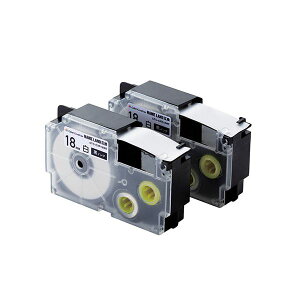 ELECOM GR l[hp݊e[v /  /  / 8m / 18mm / 2pbN CTC-CXR18WE-2P y×2Zbgz yp ܂Ƃߔ  Ɩp  Zbg̔z [Epi  It