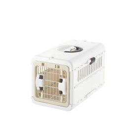 キャンピングキャリー折りたたみ S アイボリー【ペット用品】 【 ペットフード ・ ペット用品 ペット・ペットグッズ 猫用品 キャリーバック カート 首輪・ハーネス しつけ 猫 キャットフード おもちゃ 】
