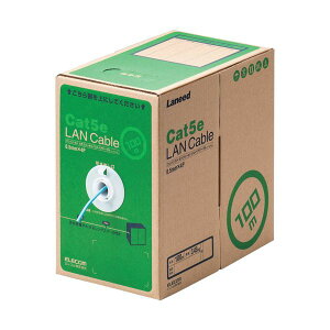 ELECOM GR EU RoHSwߏLANP[u iCat5e Pj Cgu[ 100m LD-CT2 / LB100 / RS 1{ y×3Zbgz yp ܂Ƃߔ  Ɩp  Zbg̔z