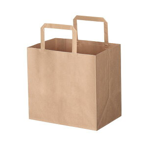 HEIKO Hフラットチャームバッグ220-1 茶 #003277301 1パック (50枚) 【×10セット】 【お徳用 まとめ買い お買い得 業務用 割引 セット販売】 日用品雑貨・文房具・手芸 文房具・事務用品 文具 オ