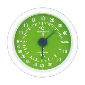 【セット販売 お買い得 値引 まとめ売り】 タニタ アナログ温湿度計 グリーンTT-515-GR 1個【×5セット】 ダイエット・健康 健康器具 温度計・湿度計