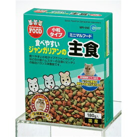 (まとめ）ジャンガリアンの主食 180g（ペット用品）【×12セット】【代引不可】