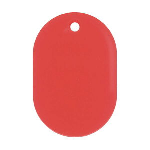 日本緑十字社 小判札 (無地札) 赤45×30mm スチロール樹脂 200014 1枚 【×100セット】 【お徳用 まとめ買い お買い得 業務用 割引 セット販売】 日用品雑貨・文房具・手芸 文房具・事務用品 文