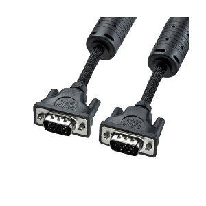 サンワサプライ ナイロンメッシュディスプレイケーブル KC-NMV20K AV デジタル デジタル家電 PC PC周辺機器 PCアクセサリー PCサプライ・消耗品 家電 パソコン・周辺機器 ケーブル・ケーブルカバ