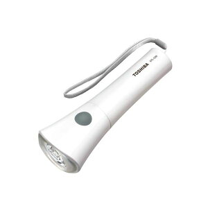 東芝 LED懐中電灯 乾電池別 単2形2本用 ホワイト 【×3セット】 【お徳用 まとめ買い お買い得 業務用 割引 セット販売】