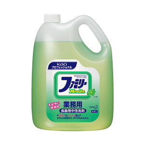 花王 ファミリーフレッシュ 業務用 4.5L 【×5セット】 【お徳用 まとめ買い お買い得 業務用 割引 セット販売】 ( 掃除用品 日用消耗品 キッチン用洗剤 洗剤・柔軟剤・クリーナー キッチン