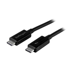 StarTech 1mThunderbolt 3 i20Gbpsj USB-C P[u TBLT3MM1M 1 y×3Zbgz yp ܂Ƃߔ  Ɩp  Zbg̔z