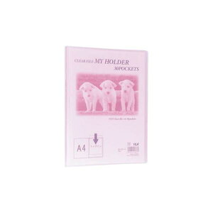 テージー マイホルダー30P MC203-12 A4S ピンク 【×30セット】 【お徳用 まとめ買い お買い得 業務用 割引 】 文房具・事務用品 オフィス用品 ファイル・バインダー クリアケース・クリアファイ