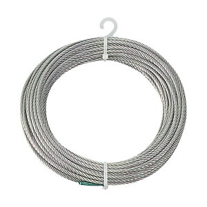 TRUSCO ステンレスワイヤーロープ Φ3mm×10m CWS-3S10 1巻 【×3セット】 【お徳用 まとめ買い お買い得 業務用 割引 セット販売】 ( 掃除用品 文房具・事務用品 生活雑貨 オフィス用品 日用品雑貨