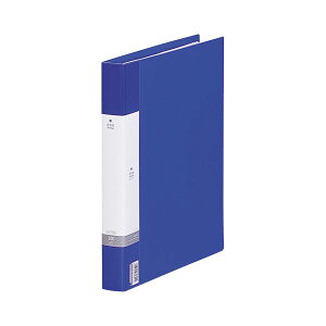 リヒトラブ リクエスト名刺帳 (ポケット交換タイプ) A4タテ 30穴 500カード ヨコ入れ 青 G8802-8 1冊 【×5セット】 【お徳用 まとめ買い お買い得 業務用 割引 セット販売】 文房具・事務用品