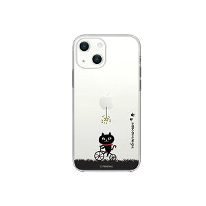 abbi FRIENDS �l�R�}���W���E�\�t�g�N���A�P�[�X for iPhone 13 �T�C�N�����O ABF21735i13