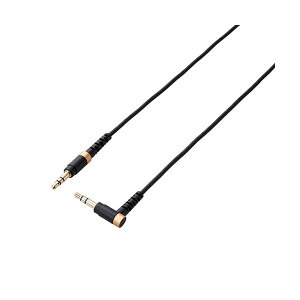 ELECOM �G���R�� AUX�P�[�u�� ��3.5�I�X-��3.5�I�X �iL���j ���ϋv �X���� 1.0m �u���b�N AX-35MSL10BK �y×3�Z�b�g�z �y�����p �܂Ƃߔ��� �������� �Ɩ��p ���� �Z�b�g�̔��z