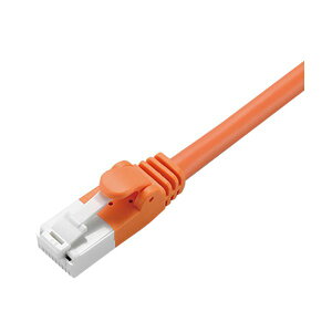 RoHS CAT5E 爪折れ防止 LANケーブル 10m / オレンジ 【×10セット】 AV デジタル デジタル家電 PC PC周辺機器 PCアクセサリー PCサプライ・消耗品 家電 パソコン・周辺機器 ケーブル・ケーブルカバー L