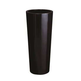 大和プラスチック ファイバーグラスシリーズ コラム 3480 ブラック W340×D340×H800mm （底穴なし） 花 ガーデニング プランター 植木鉢 鉢