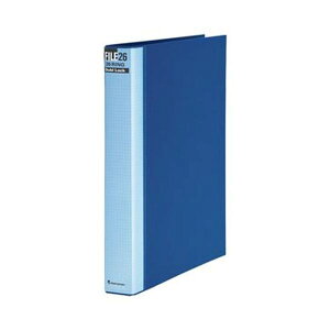 マルマン ダブロックファイル B5タテ26穴 200枚収容 背幅38mm ブルー F678R-02 1冊 【×20セット】 【お徳用 まとめ買い お買い得 業務用 割引 セット販売】 文房具・事務用品 文具 オフィス用品 文