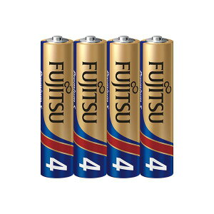 富士通アルカリ乾電池PremiumS 単4形 4本 【×10セット】 【お徳用 まとめ買い お買い得 業務用 割引 セット販売】 家電 電池・充電池