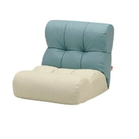 ソファ座椅子 ピグレットJr NORDIC PT 1P BL / IV （ブルー / アイボリー） 椅子 家具 座椅子 和室 こたつ