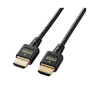 ELECOM GR PC@ HDMI P[u HDMI2.1 EgnCXs[h X 8K4KΉ 2m ubN CAC-HD21ES20BK