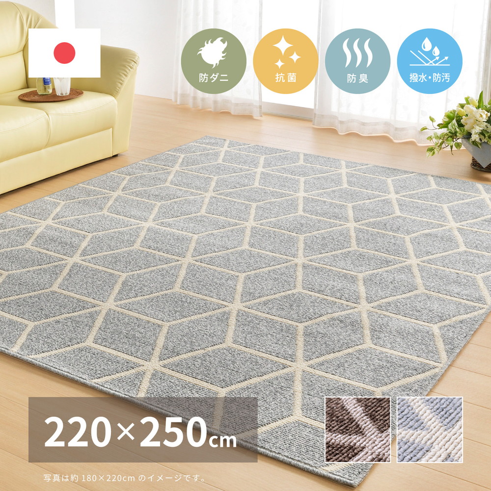 カーペット ラグ マット 絨毯 ラグ220×250の人気商品・通販・価格比較