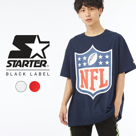 【SALE / 50%OFF】STARTER BLACK LABEL スターターブラックレーベル NFL ビッグTシャツ メンズ レディース ビッグシルエット Tシャツ 半袖 ロゴ プリント