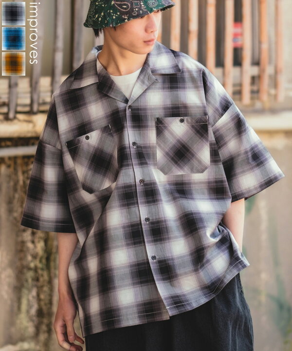 楽天市場】【SALE / 10%OFF】半袖シャツ メンズ レディース オンブレ 