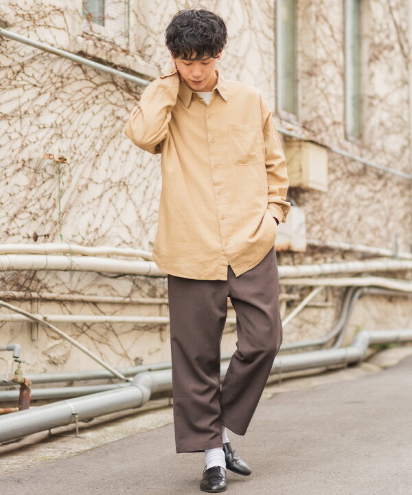 楽天市場 綿 麻 リネン シャツ メンズ 半袖 オープンカラーシャツ 開襟シャツ カジュアルシャツ 半袖シャツ きれいめ カジュアル 無地 ベージュ カーキ メンズファッション Improves