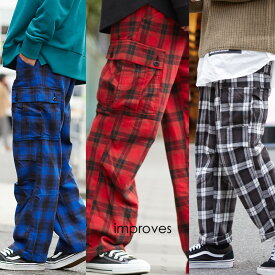 楽天市場 韓国 チェックパンツの通販