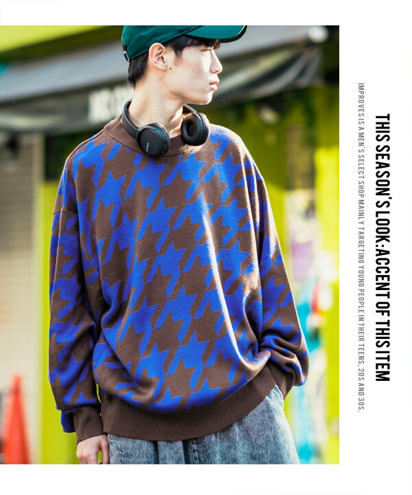 楽天市場】【SALE / 34%OFF】ニットセーター メンズ レディース クルー 