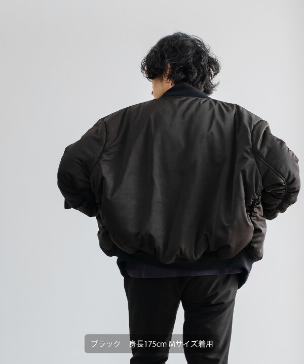 楽天市場】ビッグシルエットMA-1ジャケット メンズ レディース 