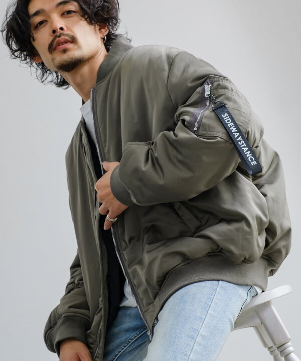 楽天市場】ビッグシルエットMA-1ジャケット メンズ レディース 