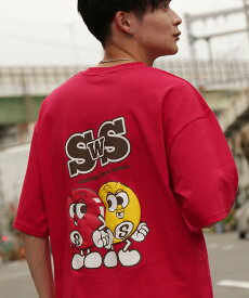 【SALE / 37%OFF】半袖Tシャツ メンズ レディース SIDEWAY STANCE サイドウェイスタンス オリジナルプリント SWS's エイトボール グラフィック カットソー 大きめ アメカジ カジュアル スケーター ストリート パロディ 古着MIX 韓国ファッション