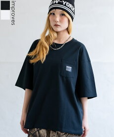 【SALE / 24%OFF】半袖Tシャツ メンズ レディース SIDEWAY STANCE サイドウェイスタンス ピスネーム ワンポイント刺しゅう ポケット半袖T カットソー アメカジ カジュアル スケーター ストリート 古着MIX 韓国ファッション ホワイト ブラック