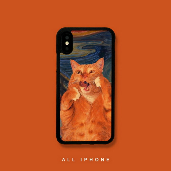 楽天市場 Iphone 11 Pro ケース 猫の柄 オレンジ Iphone 11 ケース 名作 スマホケース Iphone カバー イラスト 猫 面白い 耐衝撃 滑り止め 可愛い 有名 キャラクター 絵画 スマホカバー Iphone11pro 個性 アイフォン11 プロ ケース 子供 プレゼント ギフト 名作