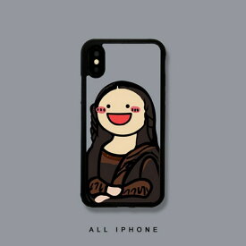 iPhone14ケース 可愛い スマホケース iPhone 14 ケース 滑り止め iPhone 14Pro ケース カワイイ イラスト キャラクター 有名 携帯カバー 面白い 個性 モナリザ 高級 軽量 耐衝撃