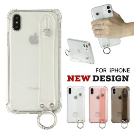 iPhone クリアケース iPhone17 ケース iPhone 16 ケース iPhone 15 ケース iPhone14 ベルト付き TPU iPhone13 透明 ケース iPhone12 カラビナ付き 女子 人気 韓国 おしゃれ かわいい 可愛い スリム 薄型 ハイブリッド 落下防止ベルト 取っ手付き