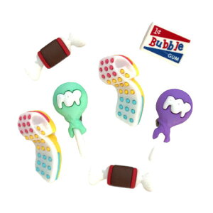 アメリカ Dress it Up! ボタン 7個 ペニー キャンディ C 飴 たべもの おやつ お菓子 幼稚園 入園 入学 準備 女の子 飴 スイーツ デザート スナック おかし ガム飴 ラムネ ロリポップ