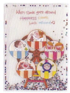 ●ココちゃん/6ポケットクリアホルダー(A5サイズ)/観覧車(RYZ-1092)/グリーティングライフ(mail 190)