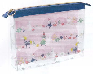 ●ムーミン/ペンポーチM/ピンク(F200-46)/学研ステイフル(mail 220)