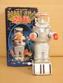 ●ゼンマイロボット　YM-3　フライディ　増田屋コーポレーション　日本製　「宇宙家族ロビンソン」(mail 300)