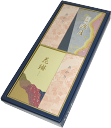 線香 贈答用 花琳 二種香 薫寿堂 お供え お線香 ギフト 二種類のお線香とローソクのセット あす楽