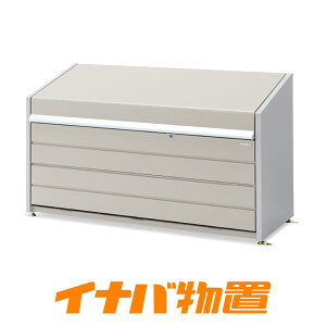 イナバゴミ保管庫 ダストボックスミニDBN-187Pパネル床タイプ【関東・新潟・長野・富山限定販売】【お客様組立商品】