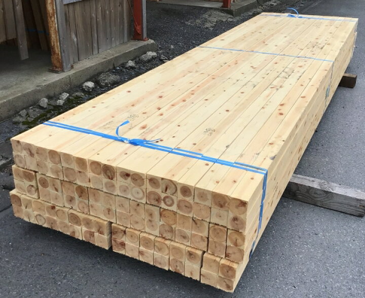 楽天市場】桧材 特等 未乾燥材 プレーナーギャング4000×60×60ミリ 4本 