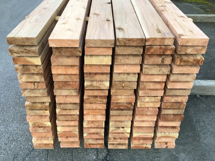 楽天市場】みちのく杉 デッキ材 源平 節あり4000×38×140ミリ（13.2F 2 【特価品】杉 4000×30×120(mm) 33本セット。デッキ、下地、DIYなどに。在庫200本ありますので複数の方へ販売できます